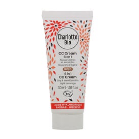 Charlotte Bio CC Cream 6 en 1 Piel Seca y Sensible Gold 30ml