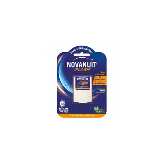Novanuit Flash Films Orodispersable Melatonina 1,9mg 20uds