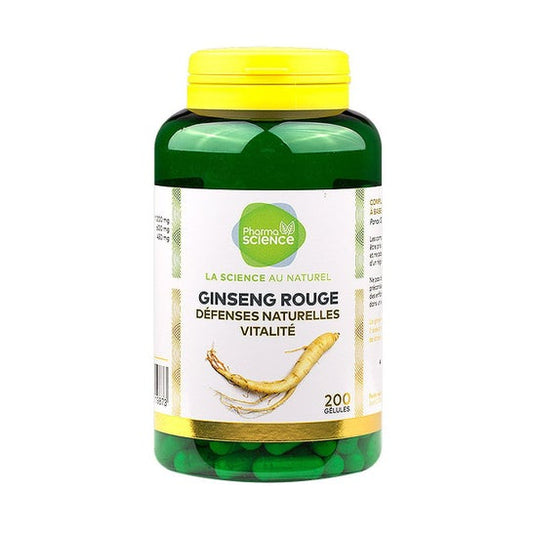 Pharmascience Ginseng Rojo 200 caps