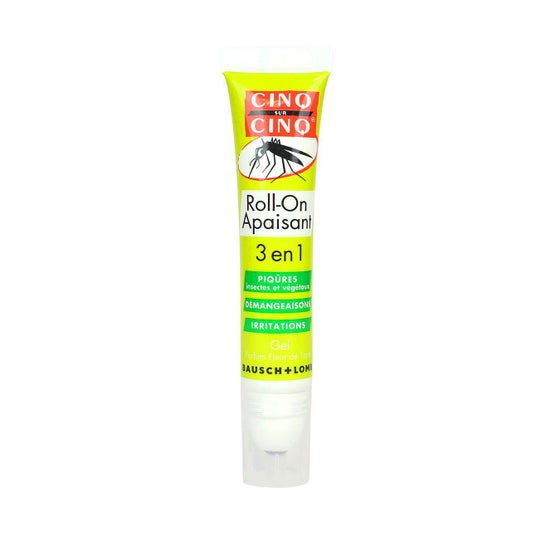 Cinco de Cinco Rollos de Calmante 3 en Un Tubo de 17 ml