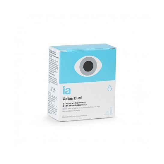 Interapothek Gotas Oftálmicas Doble Humectación 20x0,35ml