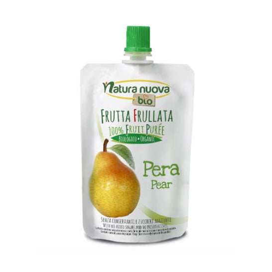 Natura Nuova Puré Pera Sin Azucar Bio Doypack 100g