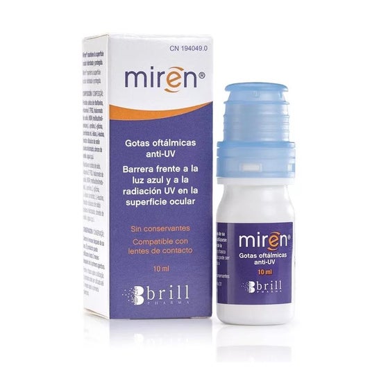 Miren Gotas Oftálmicas Anti UV 10ml