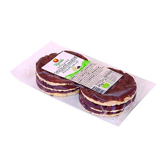 Vegetalia Tortitas Maíz Chocolate Leche Bio 95g