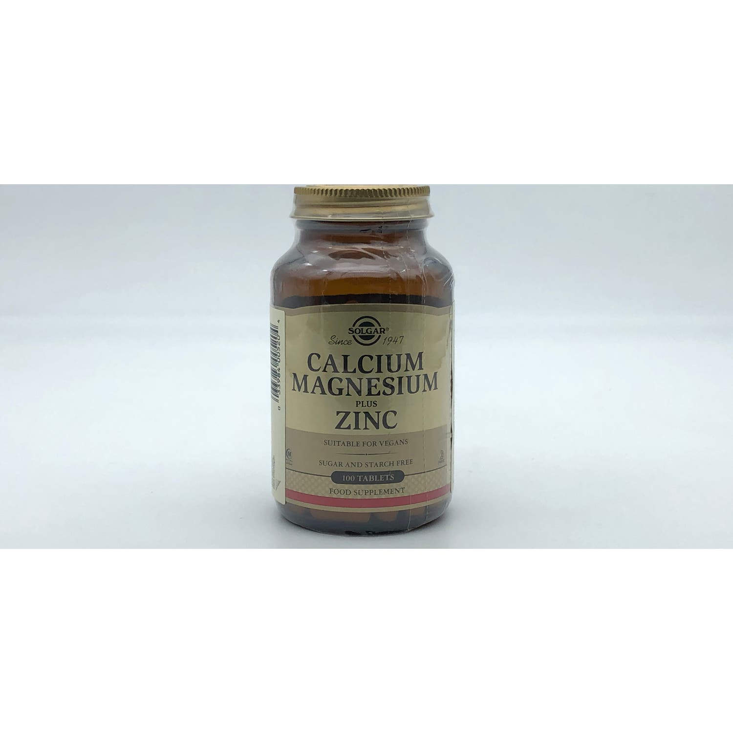Solgar Calcio y Magnesio con Zinc 100comp