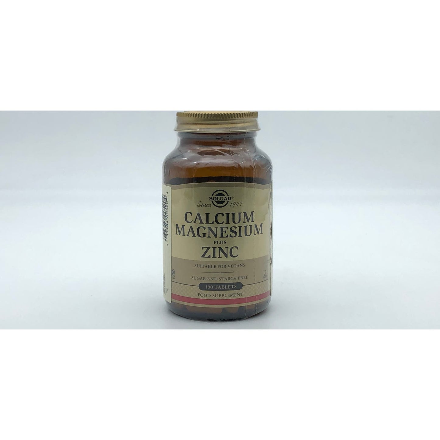 Solgar Calcio y Magnesio con Zinc 100comp