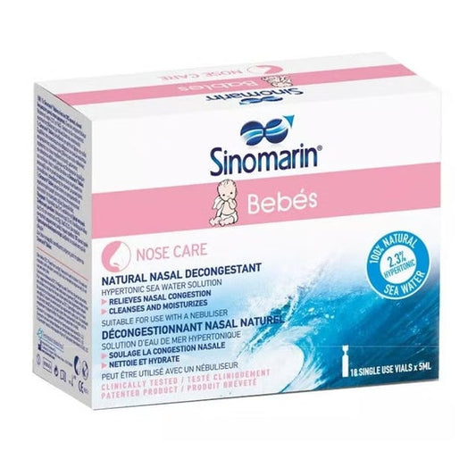 Sinomarin® Bebés limpieza nasal 18 monodosis