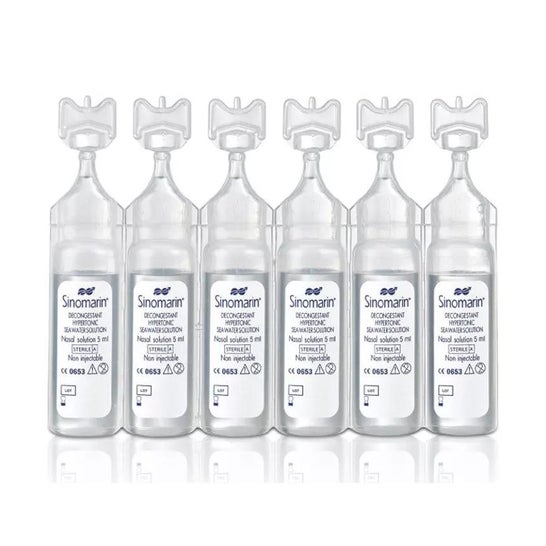Sinomarin® Bebés limpieza nasal 18 monodosis