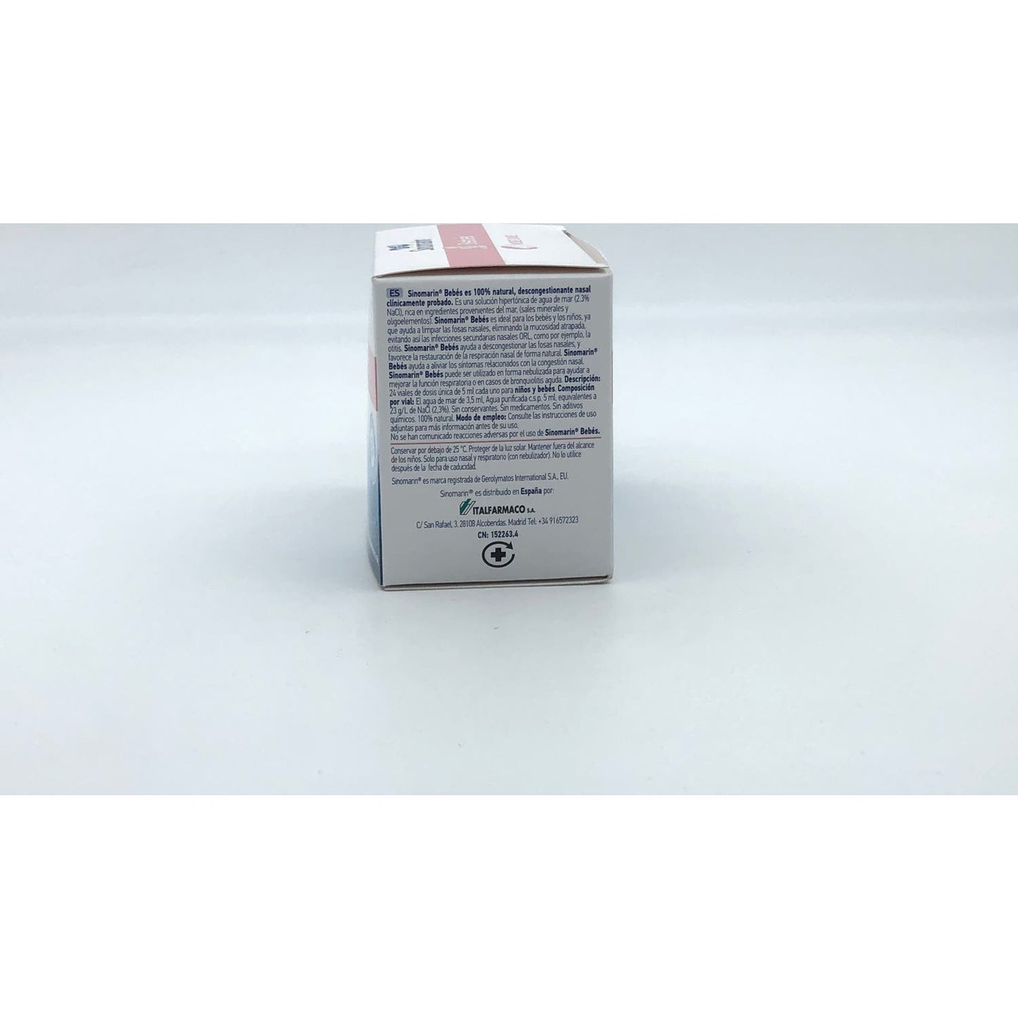 Sinomarin® Bebés limpieza nasal 18 monodosis