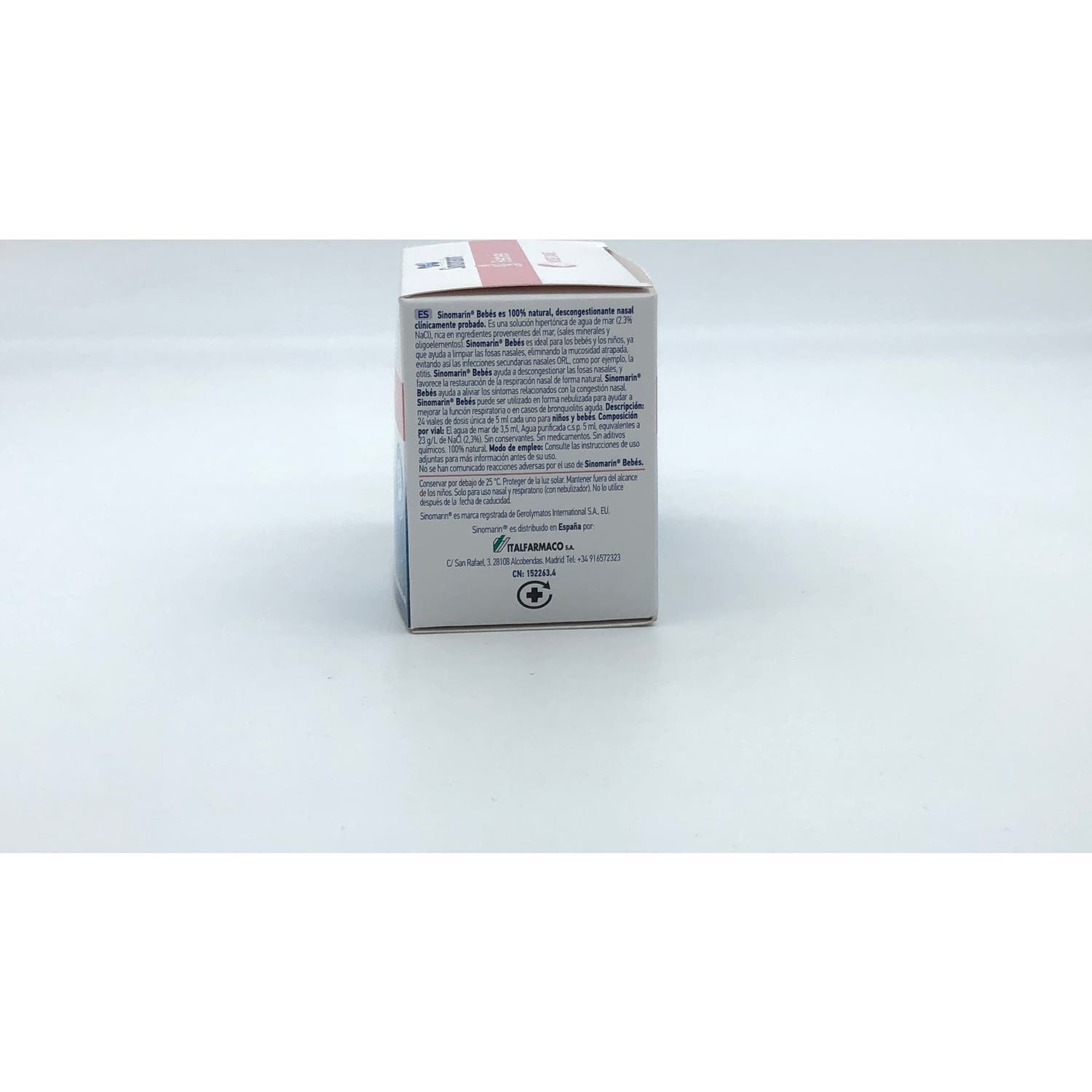 Sinomarin® Bebés limpieza nasal 18 monodosis