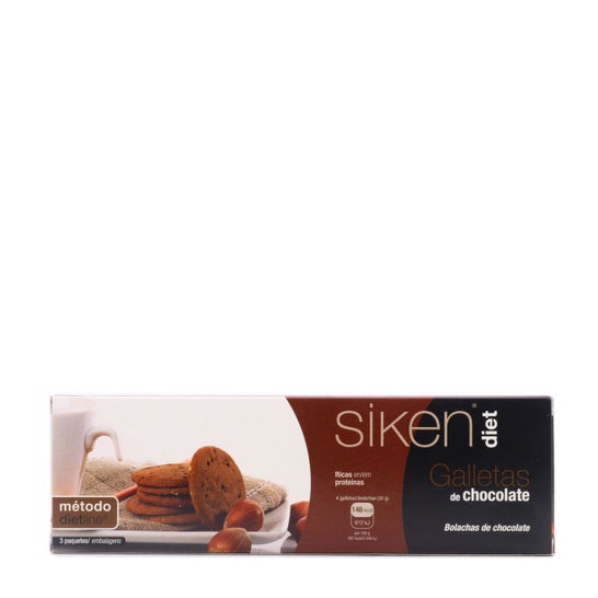 Siken Diet galletas chocolate 15 uds