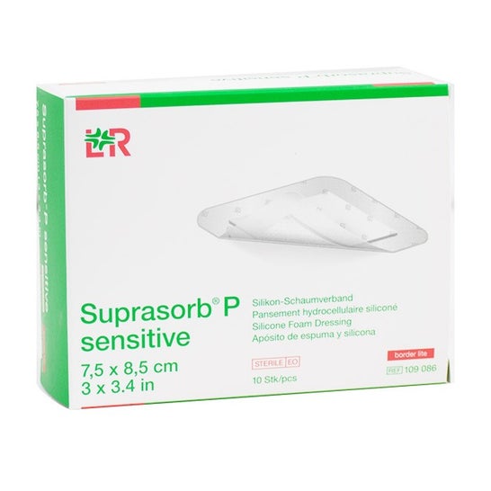 Suprasorb P Borde Sensible Lite 7 5 cmx8 5 cm 10 uds