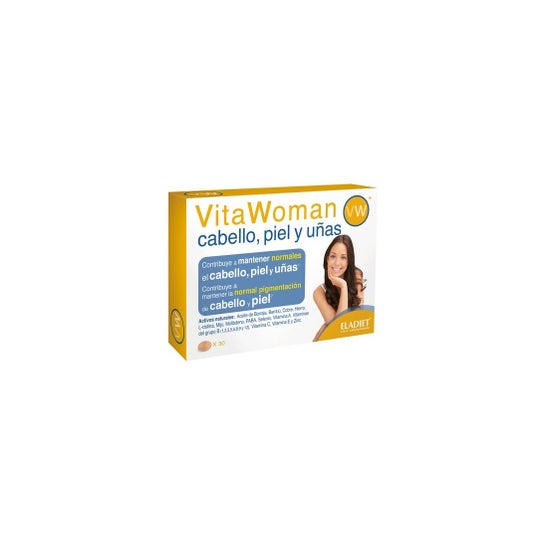 Eladiet Vita Woman Cabello Piel y Uñas 30comp