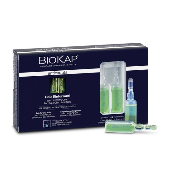 Biokap Refuerzo Anticaída de Cabello Tricofoltil 12uds