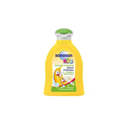 Sanosan Kids Champú Y Gel Banana 200ml
