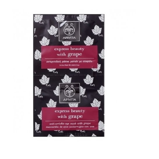 Apivita Mascarilla Express Uva Ojos