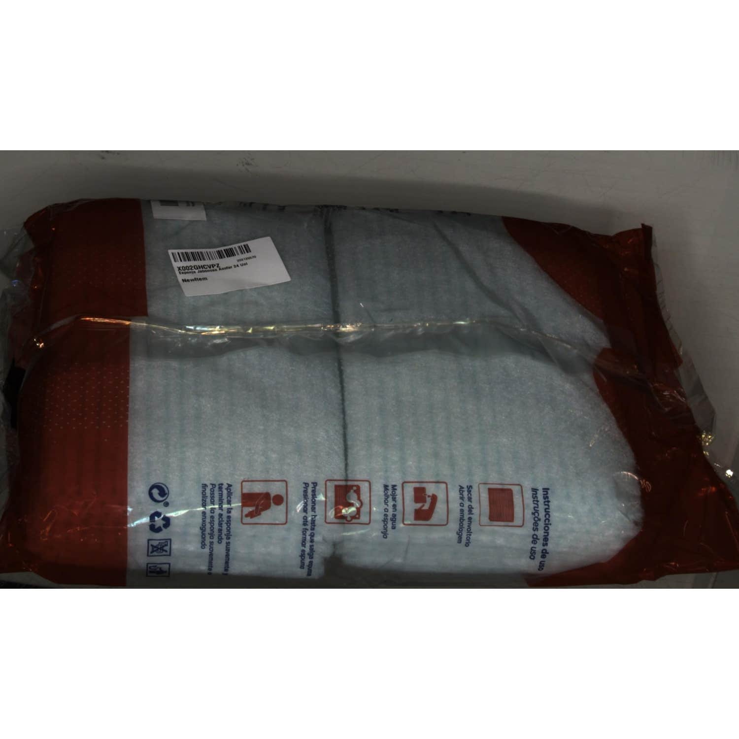 Acofar esponjas enjabonadas desechables 24uds