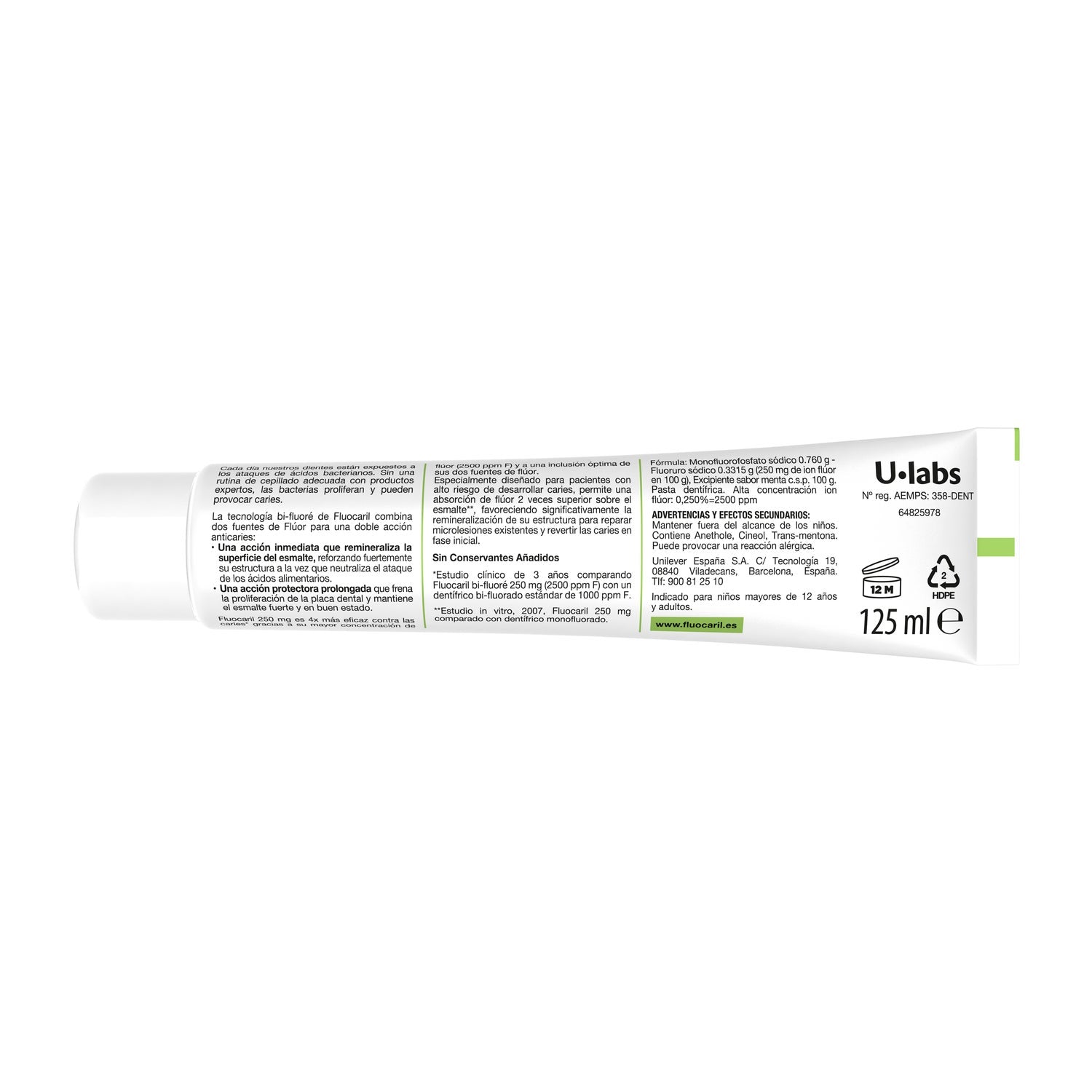 Fluocaril® Bi-Fluoré 250mg 125ml