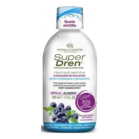 Superdren Blueberry Light