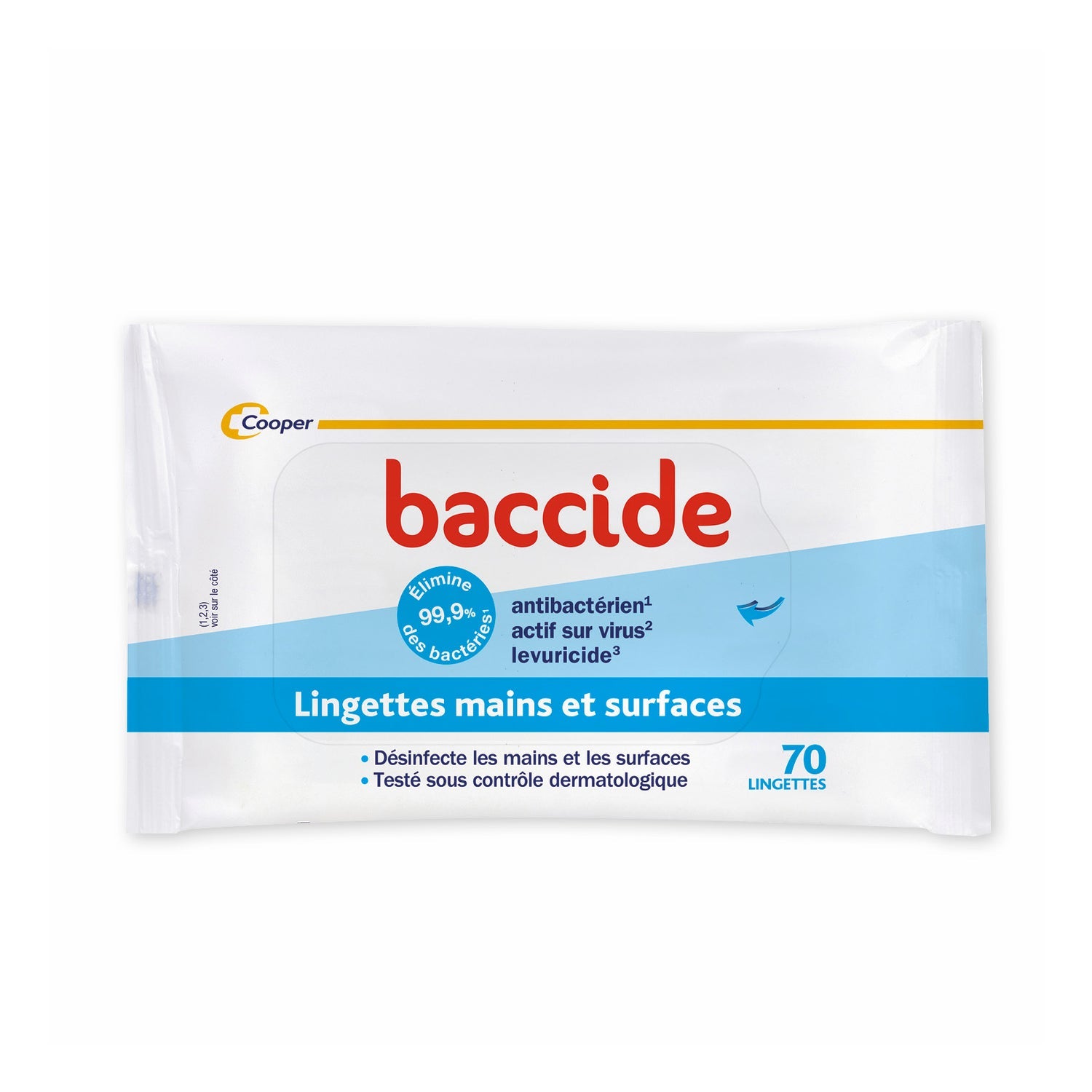Baccide Toallitas Hidroalcohólicas 70uds