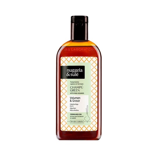 Nuggela & Sulé Champú Green Vegano Volumen y Grosor 250ml
