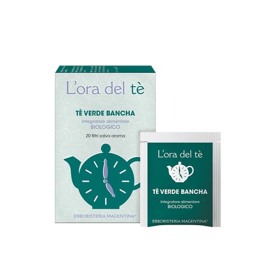 Erboristeria Magentina Té Verde Bancha Bio 20uds
