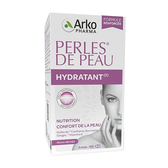 Arkopharma Perles de Peau Hidratantes 180caps