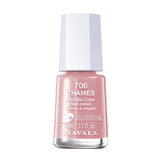 Mavala Mini Bio-Color Nail Polish +Silicium Thames 5 ml