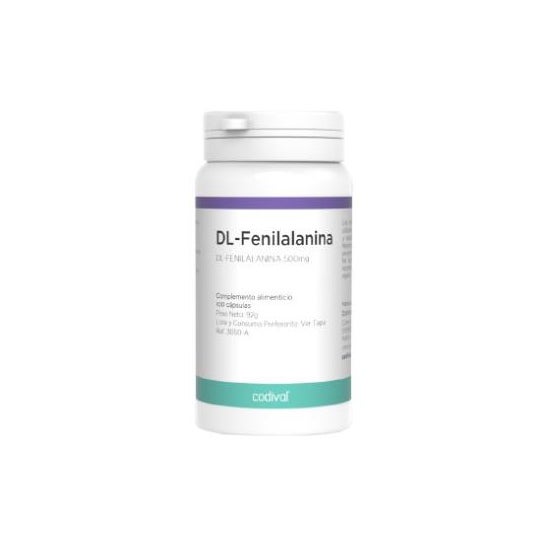 Codival Dl-Fenilalanina Phenylalanine 500 mg 100 caps