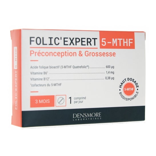 Densmore Folic'Expert Preconcepción y Embarazo 90 comp.