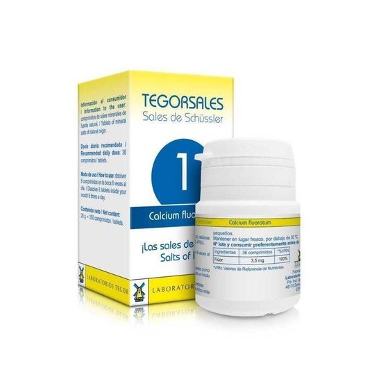 Tegor Tegor Sal 1 Calcium Fluoratum 350comps