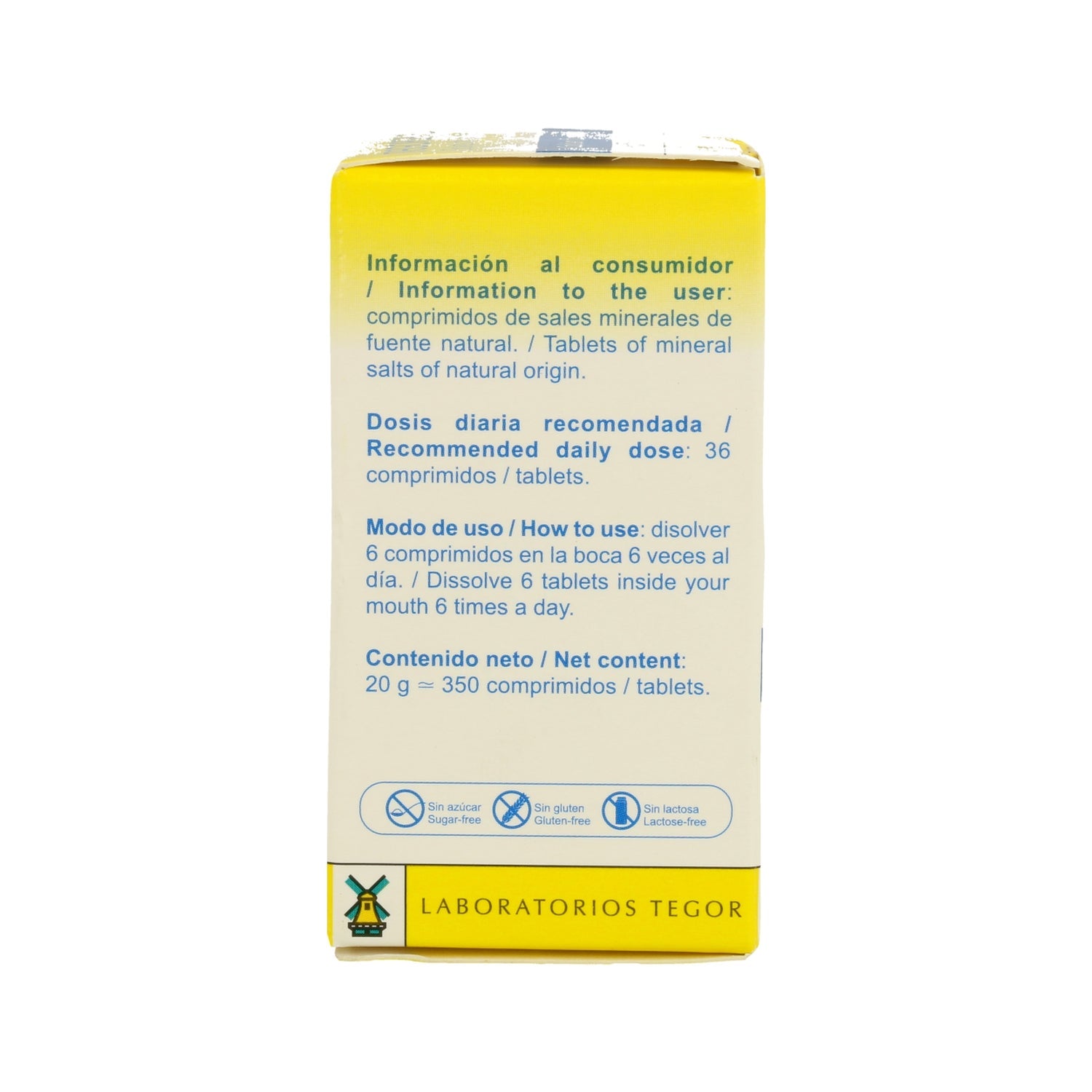Tegor Tegor Sal 1 Calcium Fluoratum 350comps