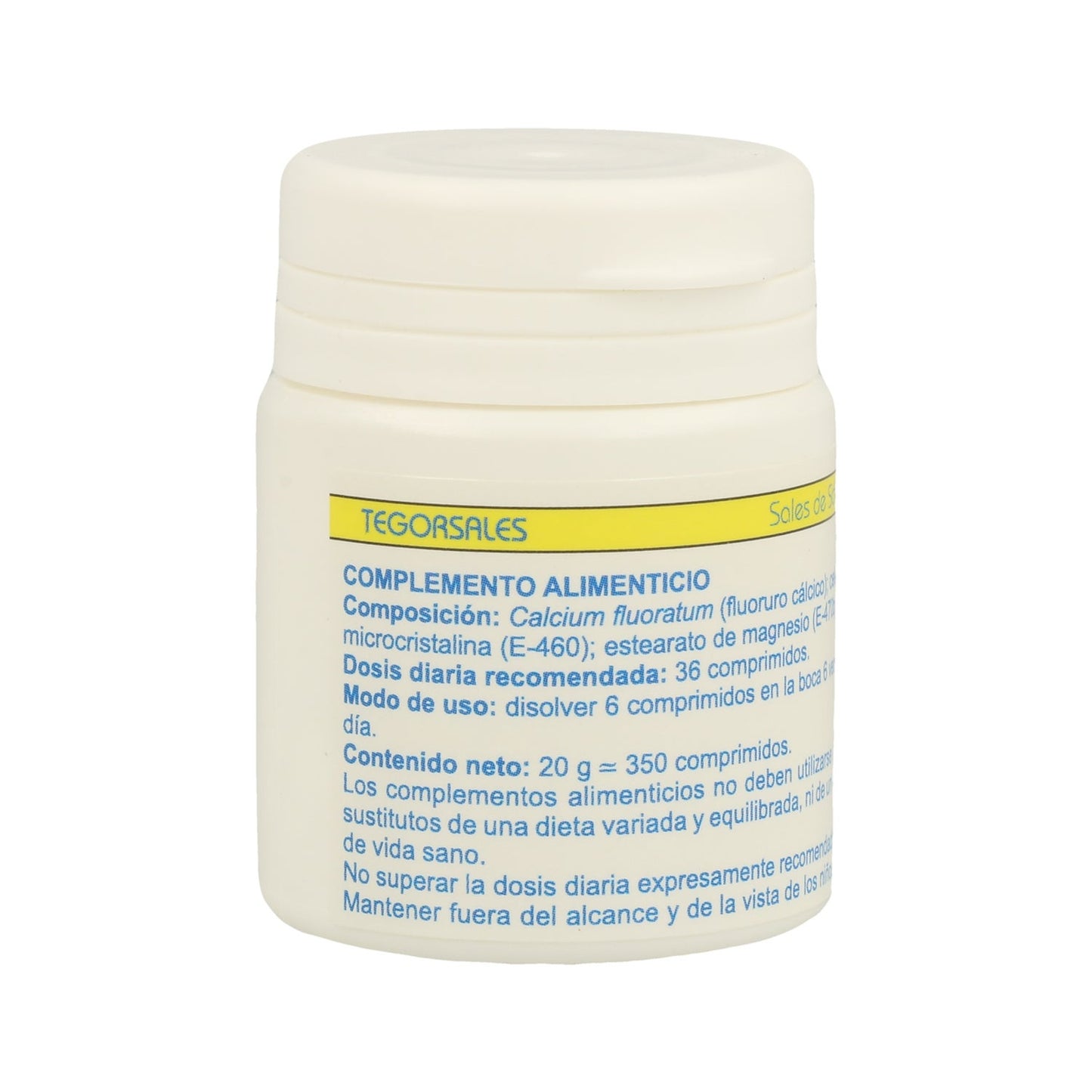 Tegor Tegor Sal 1 Calcium Fluoratum 350comps