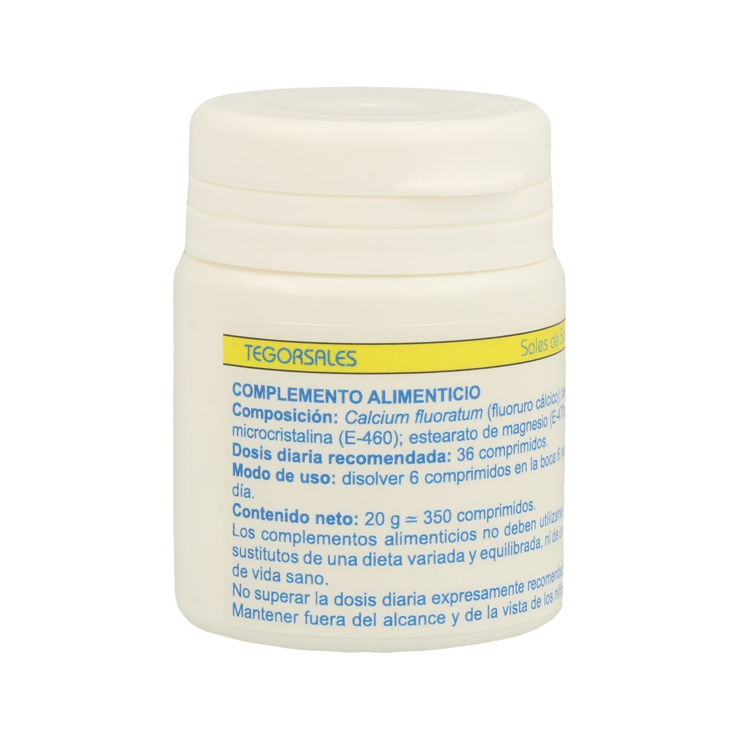 Tegor Tegor Sal 1 Calcium Fluoratum 350comps