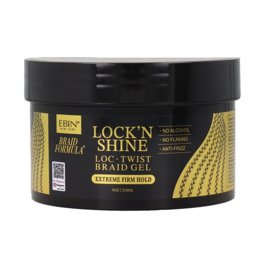 Ebin New York Braid Formula Lock'N Shine gel 236 ml