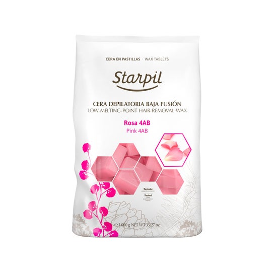 Starpil Cera Depilatoria Baja Fusión Rosa 1Kg