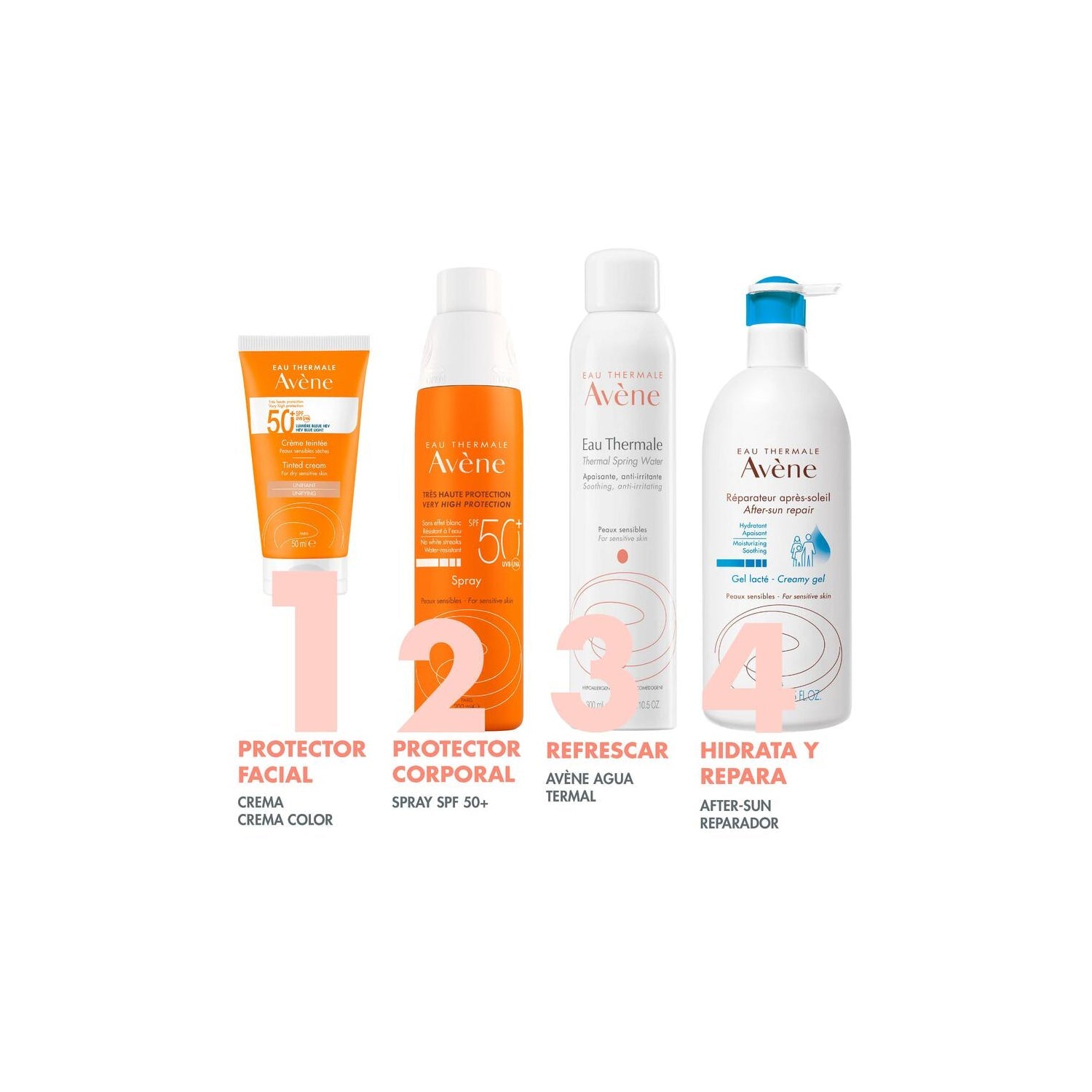 Avène Crema con Color SPF50+ 50ml