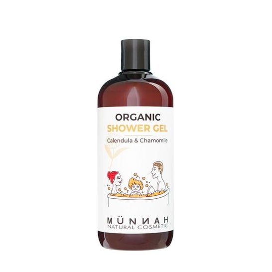 Münnah Natural Cosmetic Gel Ducha Bio Caléndula Manzanilla 500 ml