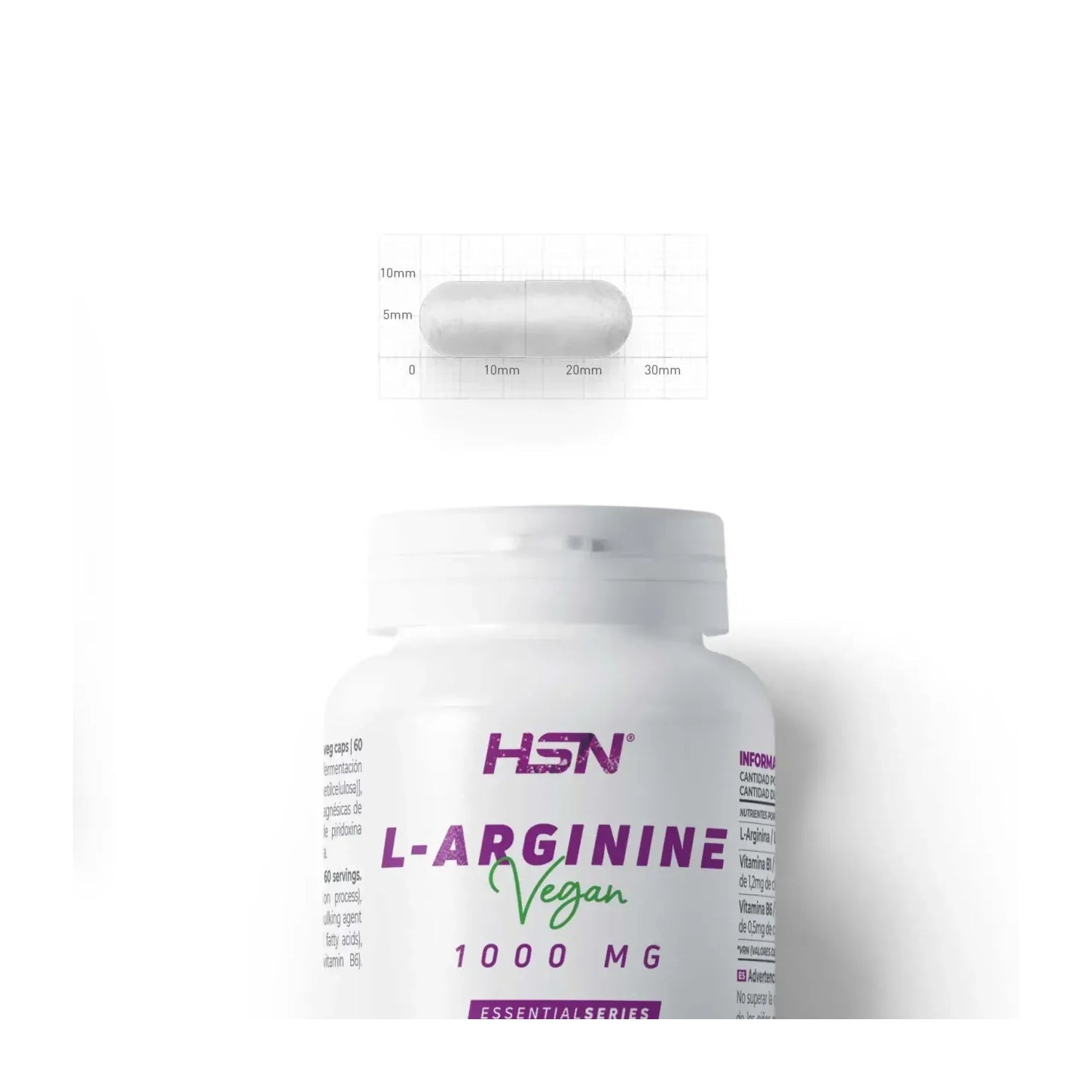 HSN L-Arginina 1000mg 120vcaps