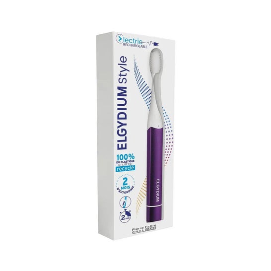 Elgydium Style Electric Cepillo Dental Eléctrico Uva 1 ud