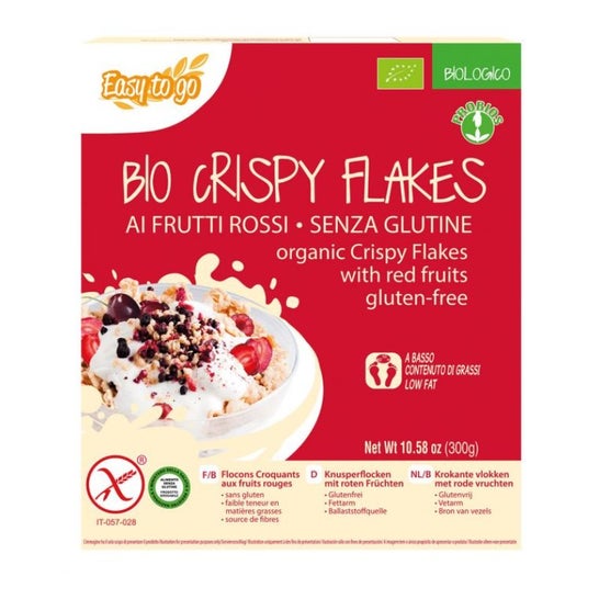 Probios Easy to Go Crispy Flakes with Red Fruits Bio 300 g