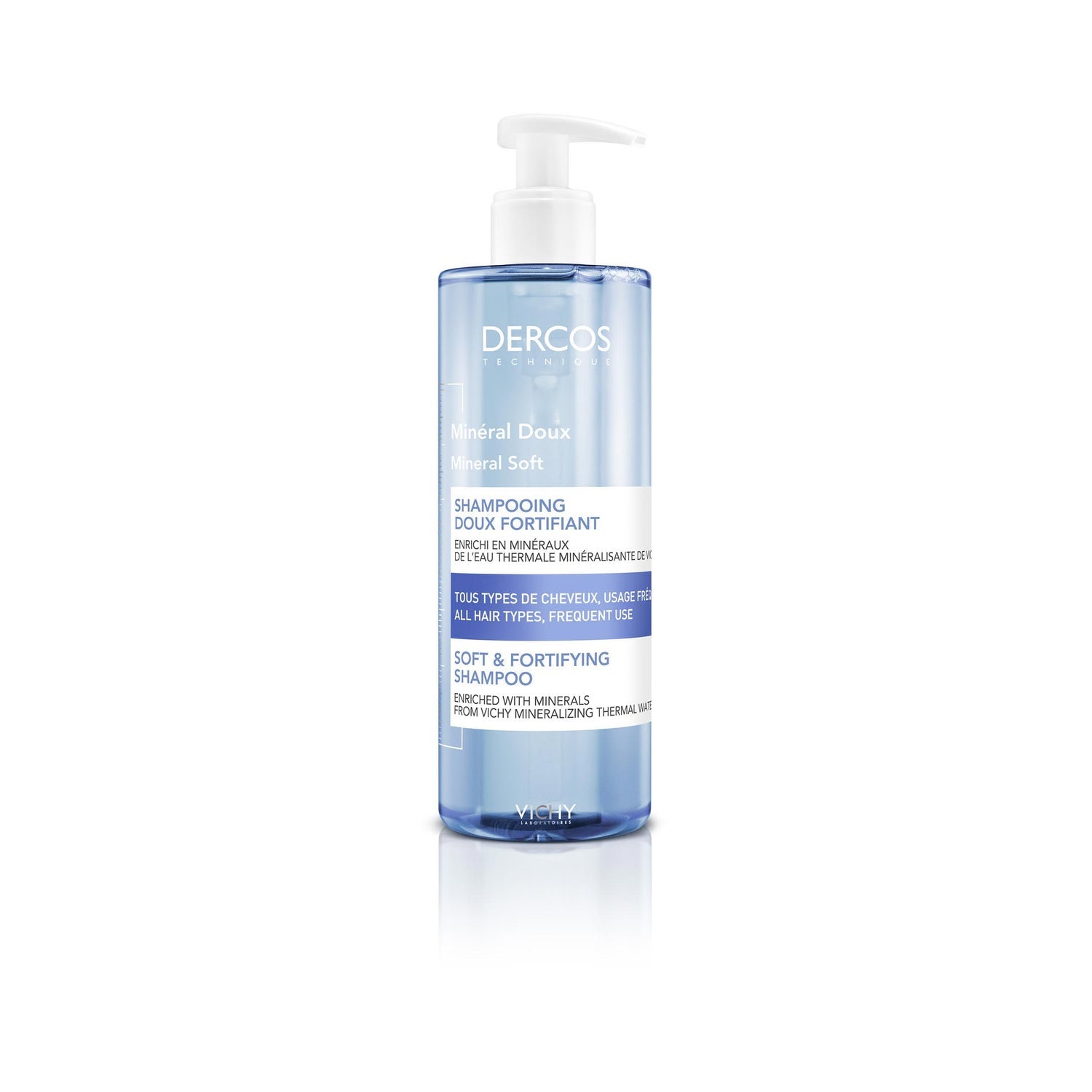 Vichy Dercos Technique Champú Mineral Suave Fortificante 400ml
