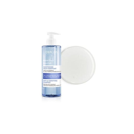 Vichy Dercos Technique Champú Mineral Suave Fortificante 400ml