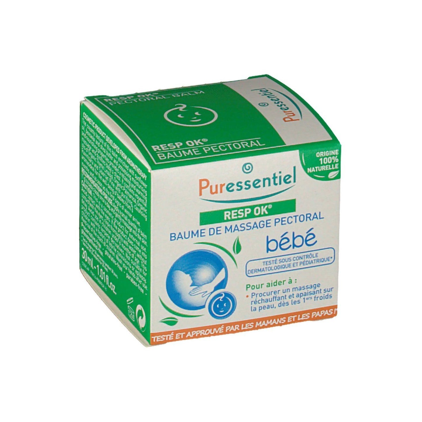 Puressentiel Bálsamo de masaje pectoral bebe RespOK 30 ml