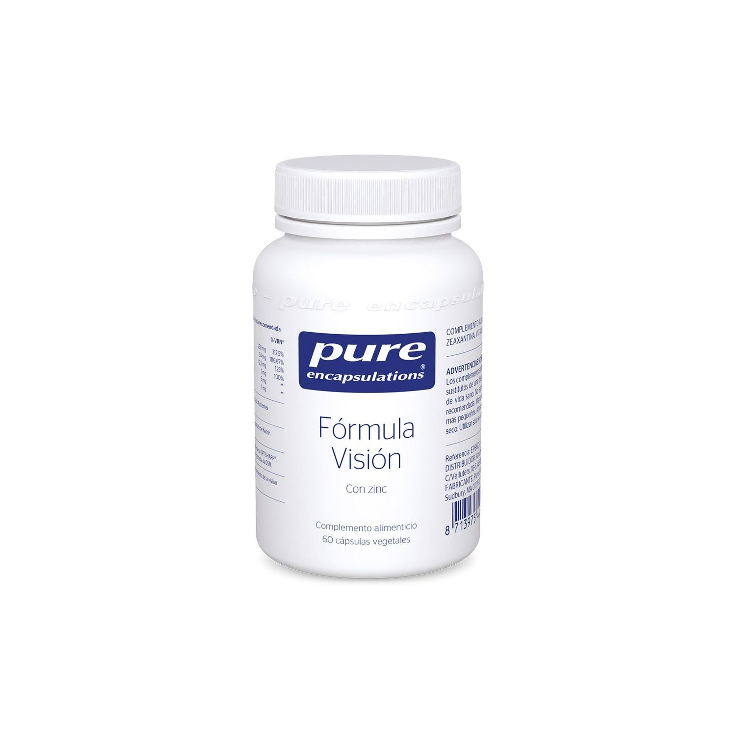 Pure Encapsulations Fórmula Visión 60vcaps