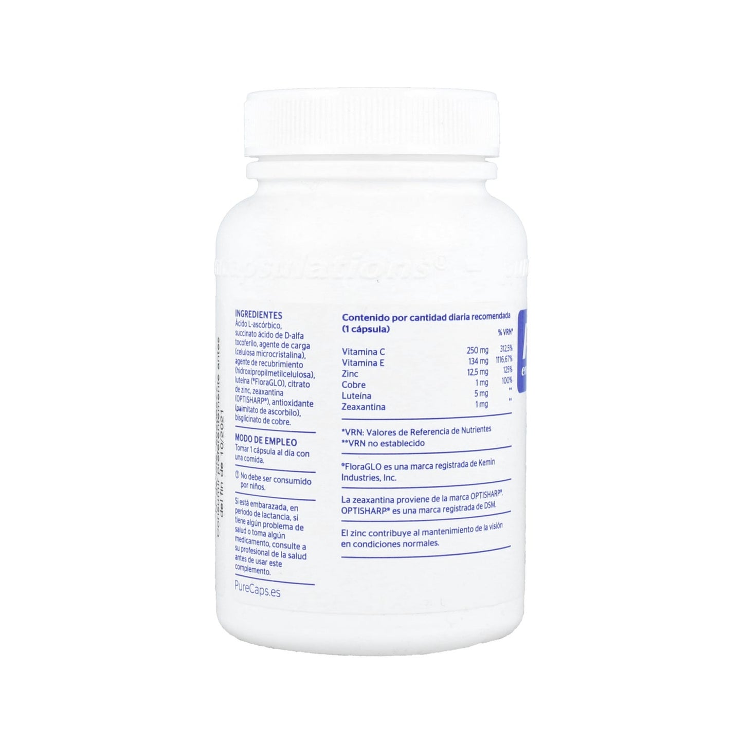 Pure Encapsulations Fórmula Visión 60vcaps