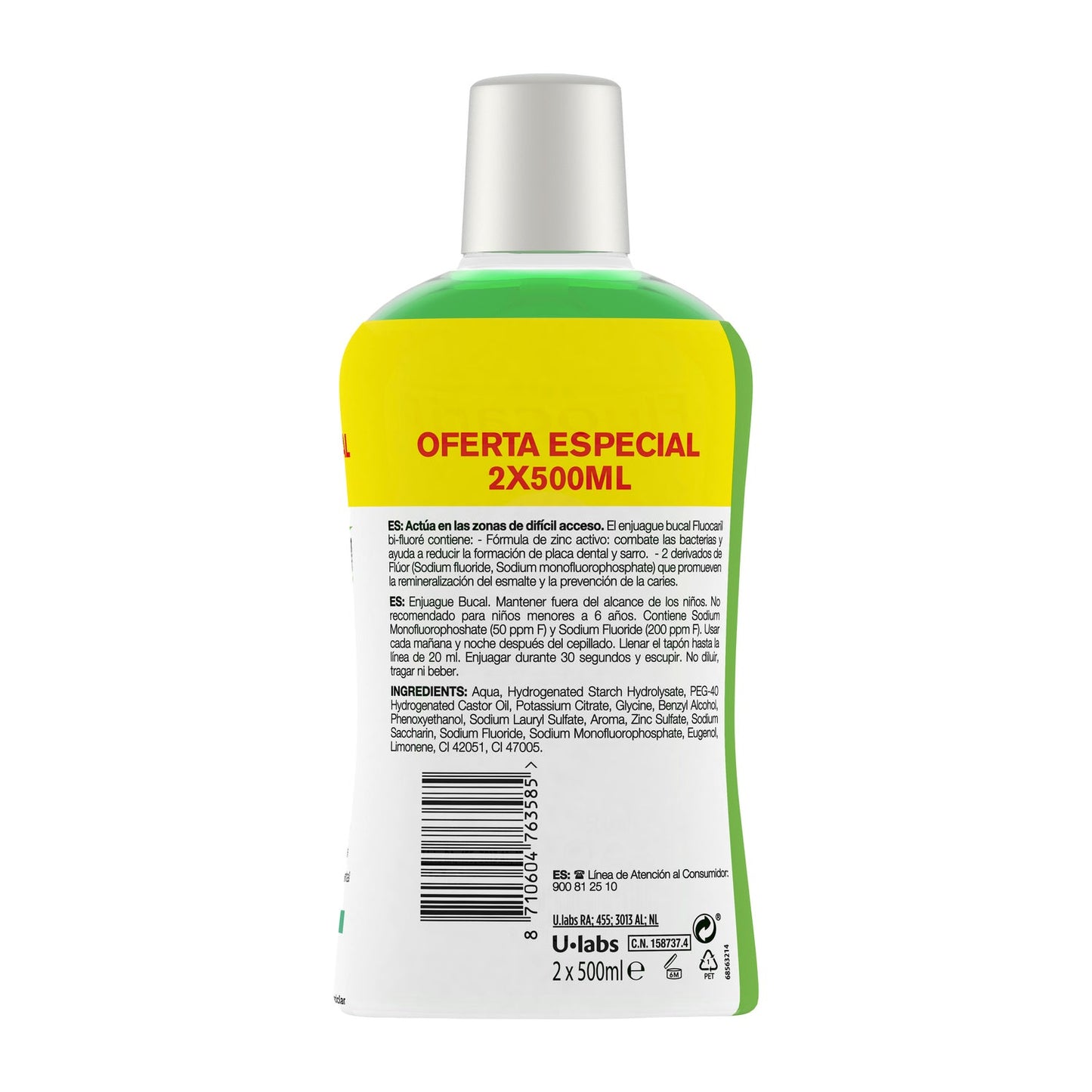 Fluocaril® Bi-fluoré Colutorio 2x500ml