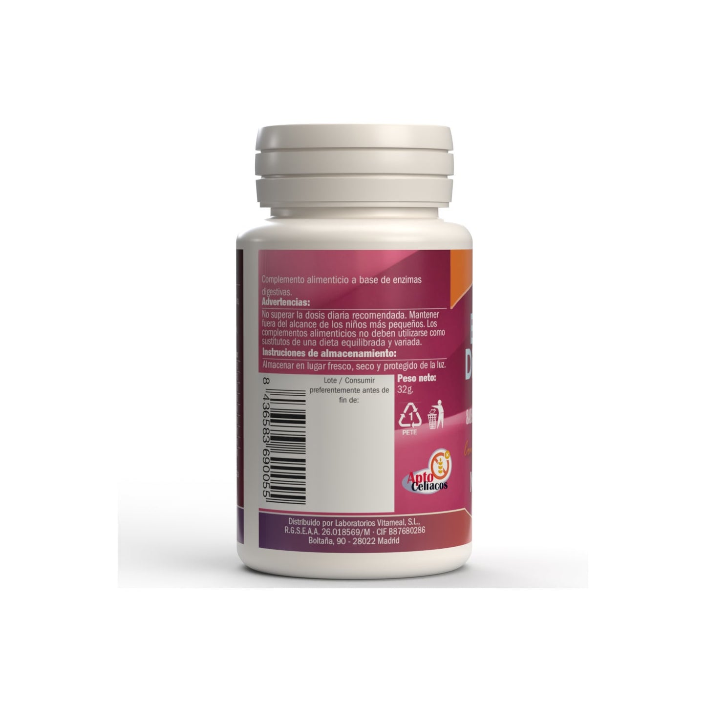 NaturBite Enzimas Digestivas 60comp
