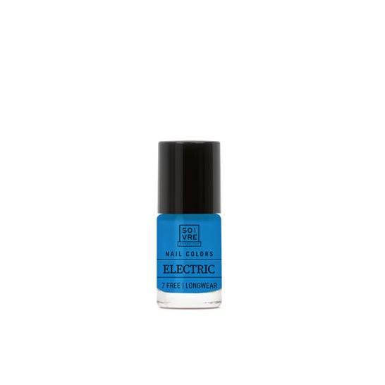Soivre Cosmetics Nail Colors Flúor Esmalte Azul Eléctrico 6 ml