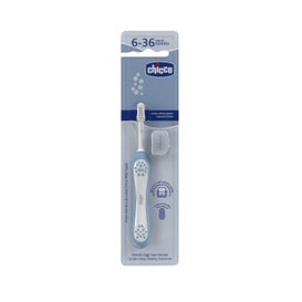 Chicco Cepillo Dental Primeros Dientes 6-36M Azul 1ud